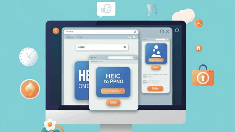 Convert HEIC to PNG with Browser